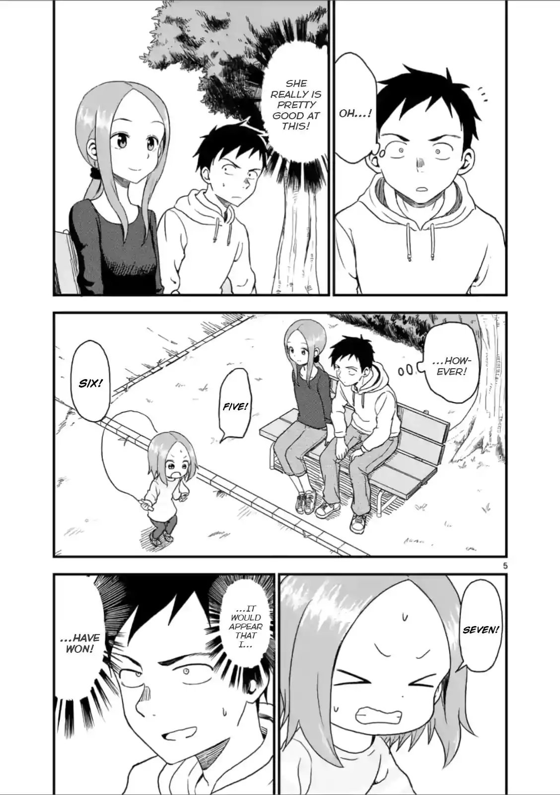 Karakai Jouzu no (Moto) Takagi-san Chapter 33 5